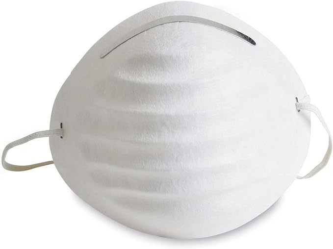 G & F 9118 Disposable Non-Toxic Dust and Filter Mask for cleaning, 50 Mask Value Pack