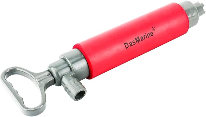 DasMarine Kayak Hand Pump, 16" Portable Lightweight Kayak Hand Pump Floating Hand Bilge Pump Professional Canoe Accessories for Kayak Rescue Outdoor Survival
