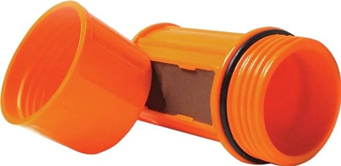 UCO Waterproof Match Case with Integrated Striker and 2 Replacement Strikers