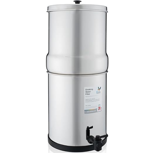 British Berkefeld Doulton 3.17 Gallon W9361137 Countertop Gravity-Fed Water Filtration System Using Ultra Sterasyl Ceramic Filter Candles