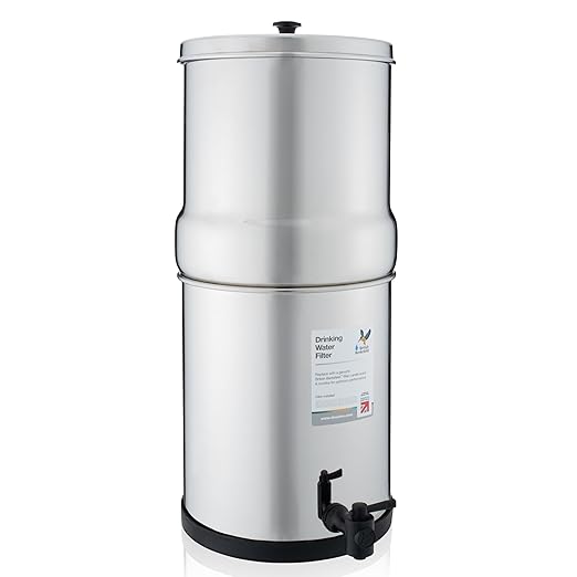 British Berkefeld Doulton W9361139 Gravity Countertop Water Filtration System 2.25 Gallons Made in UK