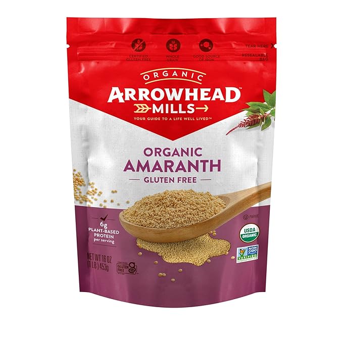 Arrowhead Mills - Whole Grain Amaranth - Case of 6 - 16 oz.