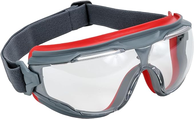 3M GoggleGear 500 Series GG501SGAF, Clear Scotchgard Anti-fog lens